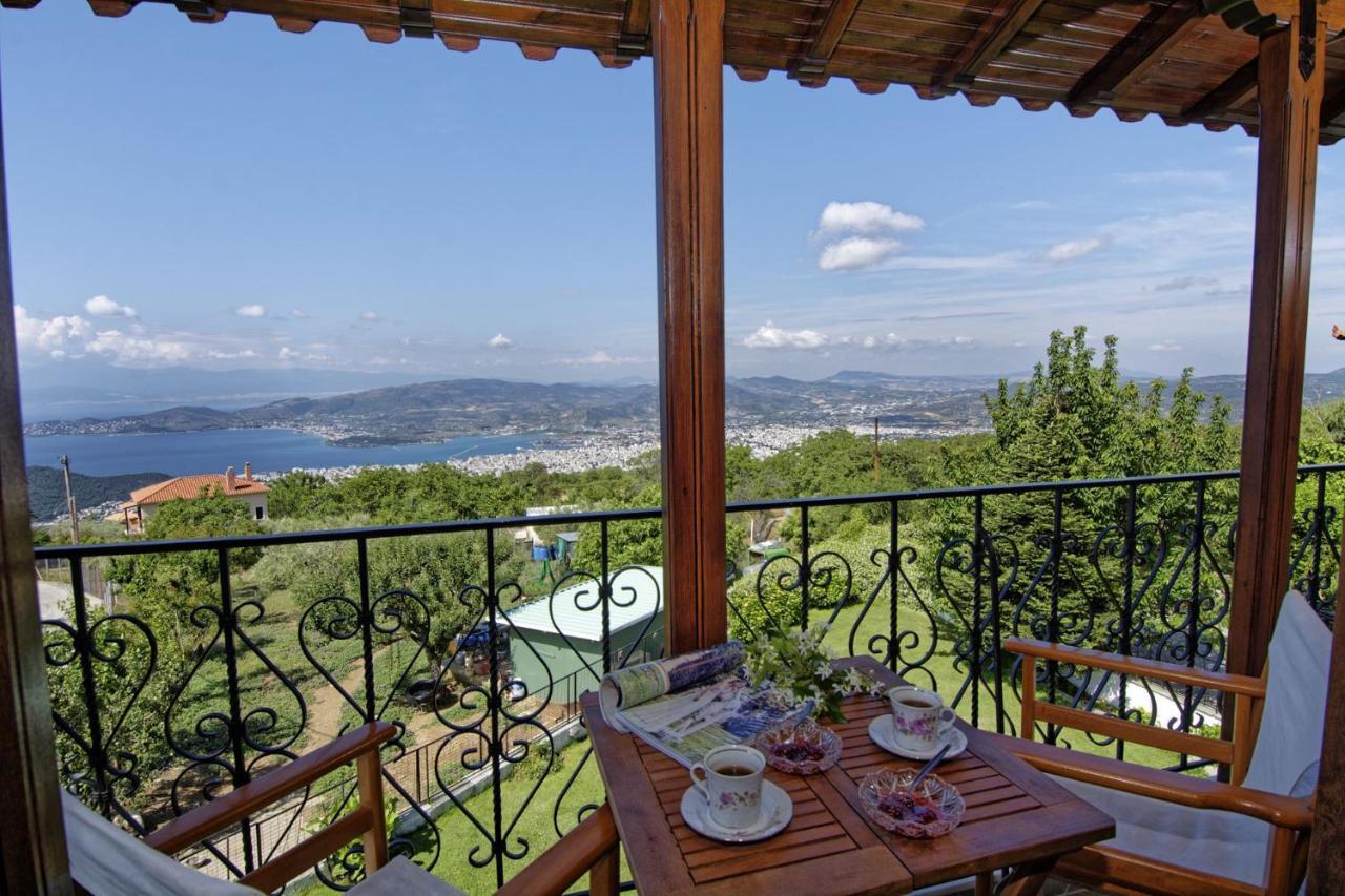 Iatrou House- Villa With Incredible View Портариа Екстериор снимка